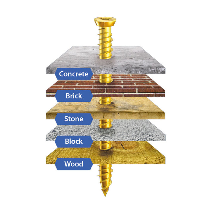 10 x Concrete Frame & Window Fixings