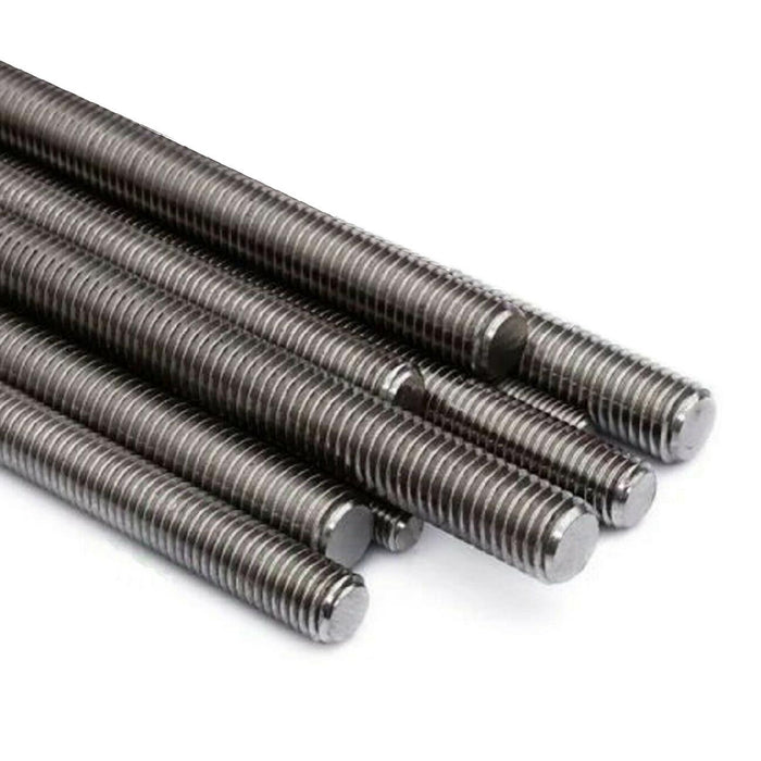 10 x Threaded Steel Metric 300mm Screwed Rods BZP