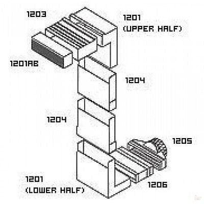 Ducting Adaptor for Underfloor Telescopic vent for 100mm Ducting