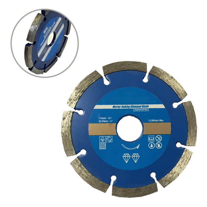 Brick Mortar Raking Diamond Blade 115mm Angle Grinder