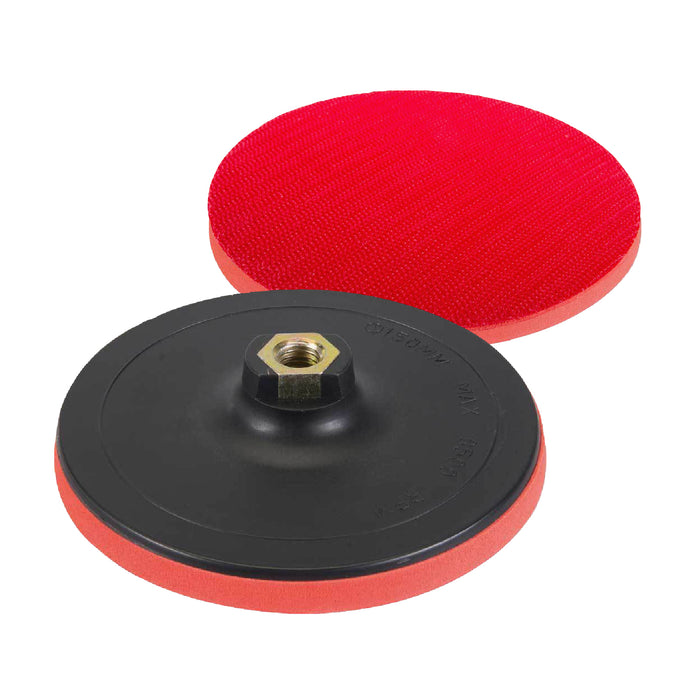 Mixed Grit Hook & Loop Sanding Discs & Backing Pad Kit