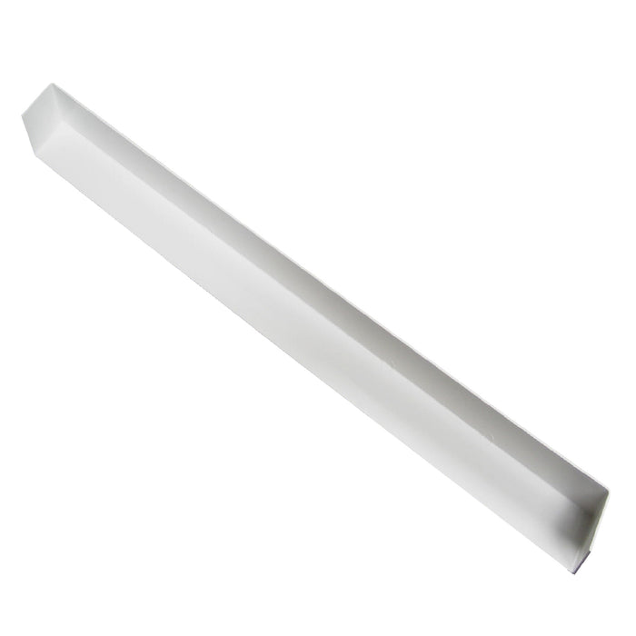 Fascia Board Corner Joints White Square Edge Profile