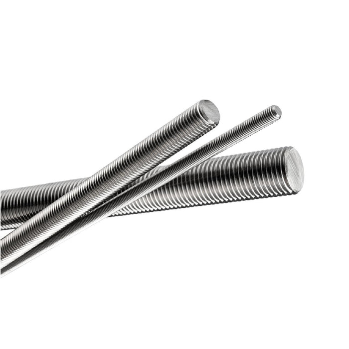 10 x Threaded Steel Metric 300mm Screwed Rods BZP