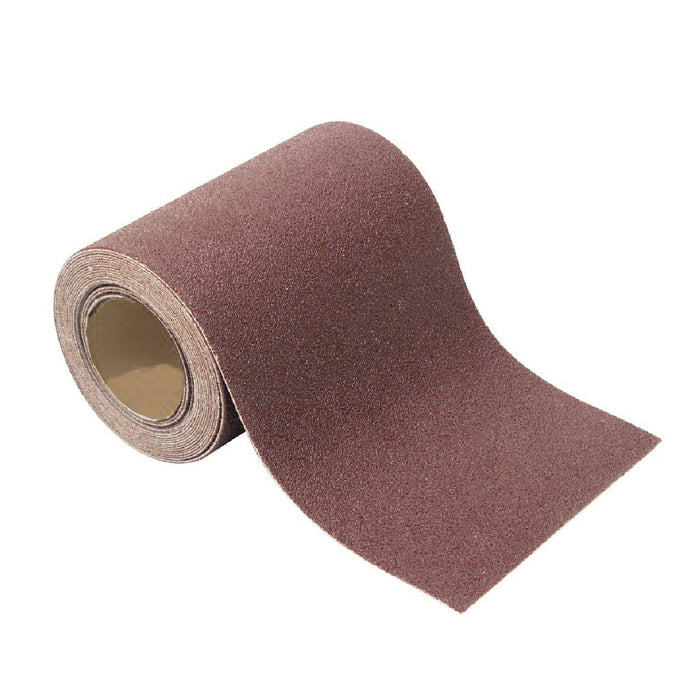 Sandpaper Aluminium Oxide Roll, 115mm x 10 Meters Grit Grade Options