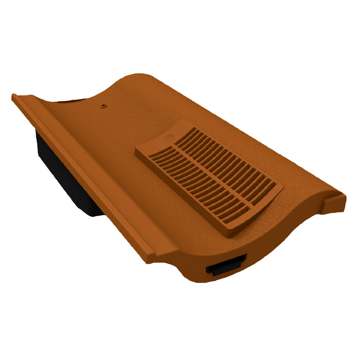 Terracotta Single Pantile Roof Tile Vent  / Marley Redland Sandtoft