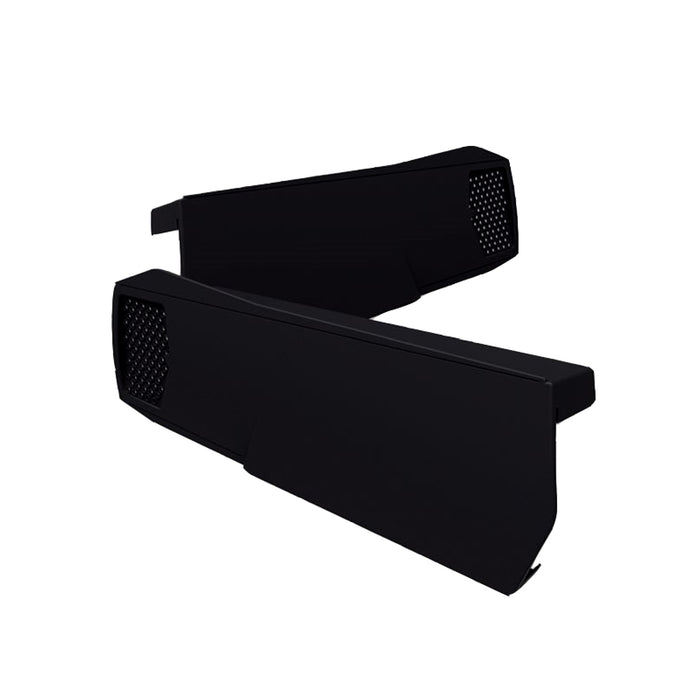 Black Dry Verges, Universally Handed Units for Gable Apex Roof Tiles