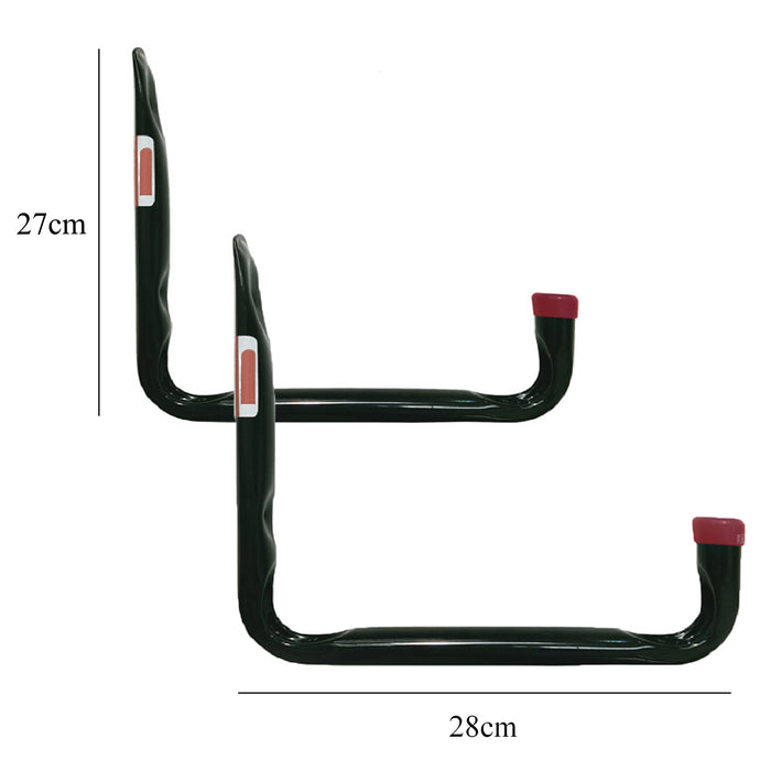 2 x Large Heavy Duty Storage Hooks Wall Mounted