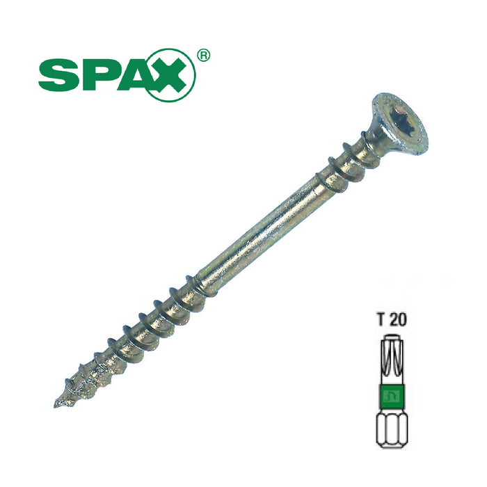 300 x Spax T-Star Plus Serrated Flooring Screws  Size: 4.5 x 60mm