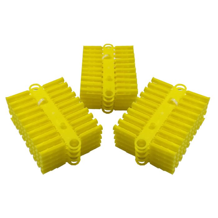 300 x Heavy Duty Yellow Wall Raw Plugs