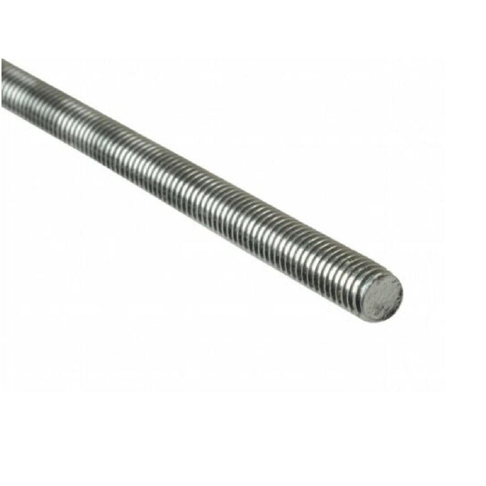 10 x Threaded Steel Metric 300mm Screwed Rods BZP