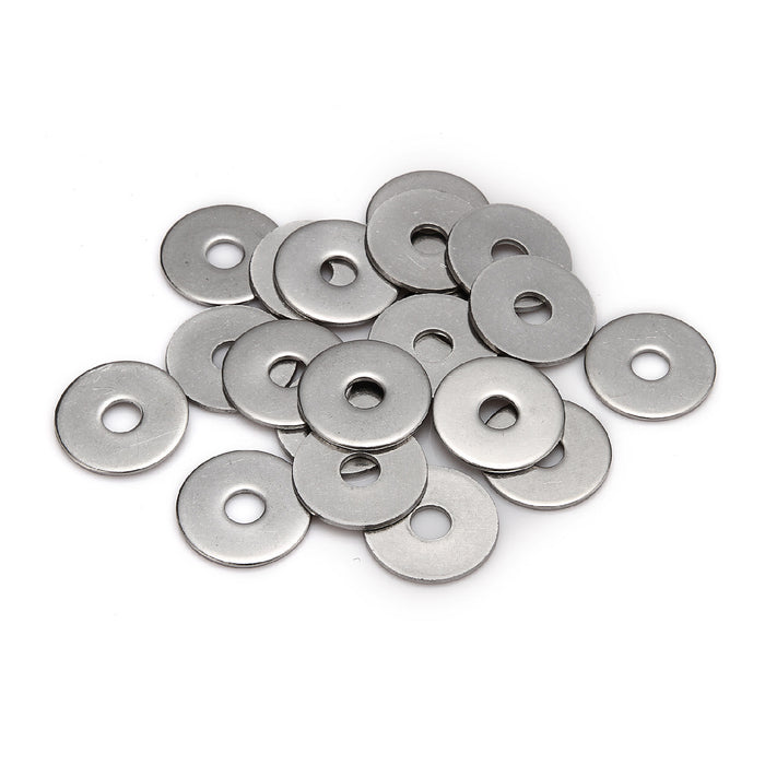 500 x Assorted Spring & Flat Washers, Galvanized Zinc Plated