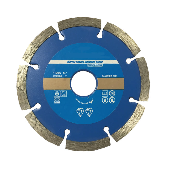 Brick Mortar Raking Diamond Blade 115mm Angle Grinder