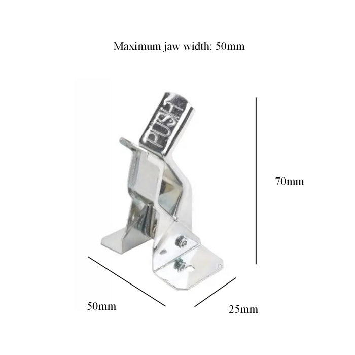 Spring Loaded Wall Mounted Tool Clips