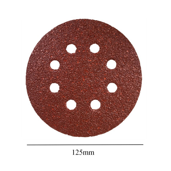 Hook and Loop 125mm Sanding Disc Sheets