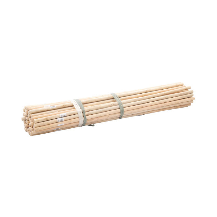 50 x Wooden Broom Handles 1.2 Metres x 24mm Mop Stales