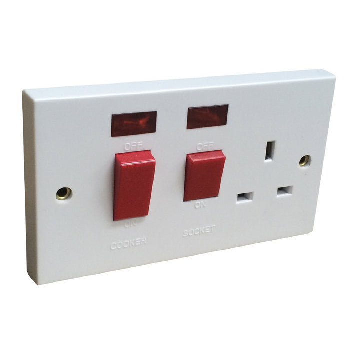 Electrical White Sockets & Switches