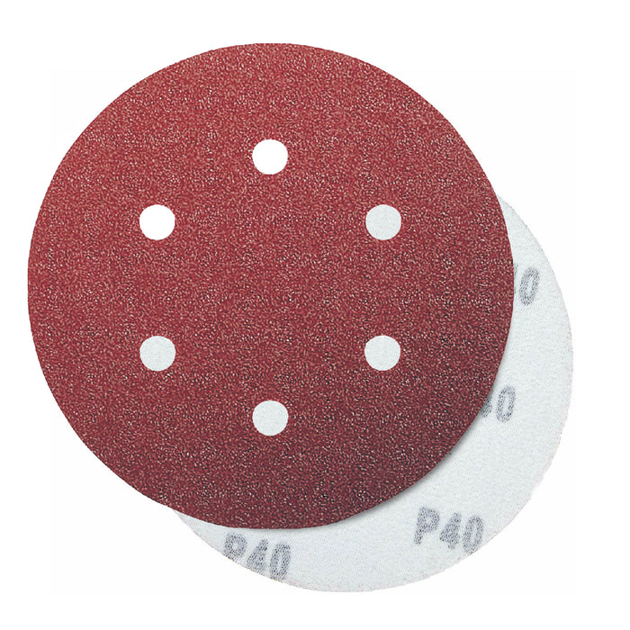 Mixed Grit Hook & Loop 150mm Sanding Disc Sheets