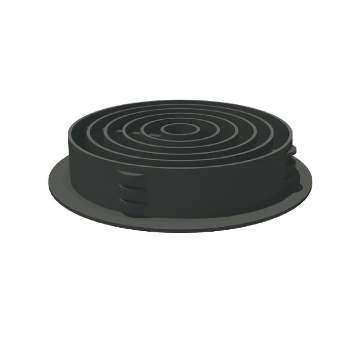 Anthracite Grey Plastic 70mm Round Soffit Air Vents