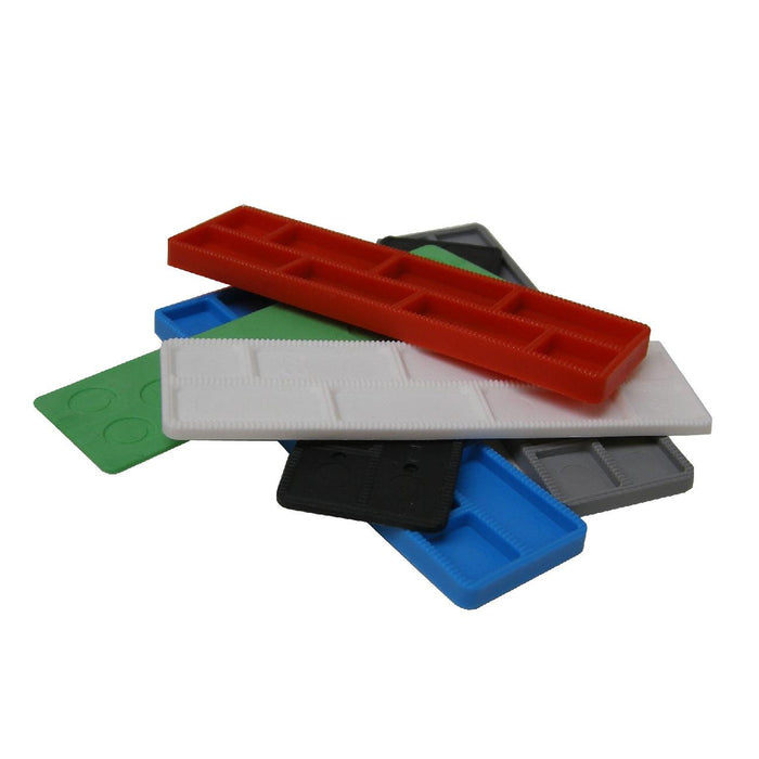 Plastic Window & Glazing Packers 1mm - 6mm Trade Packs