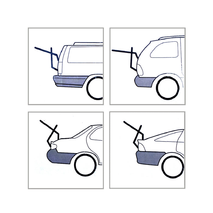 Universal Car 3 Bike Carrier 45kg Rack