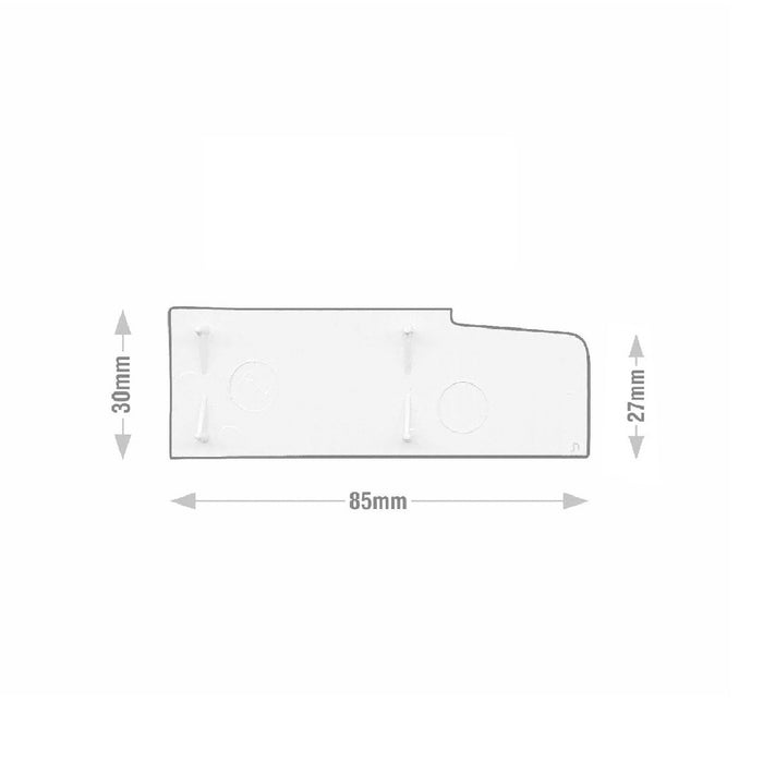 Window Cill End Caps fits 85mm Eurocell External Stub Sills