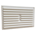 9" x 6" White Adjustable Air Vent Louvre Grille Cover Hit & Miss