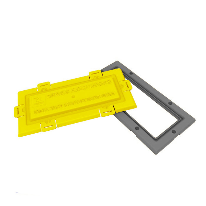 Air brick flood water defence frame and cover / Colour Options