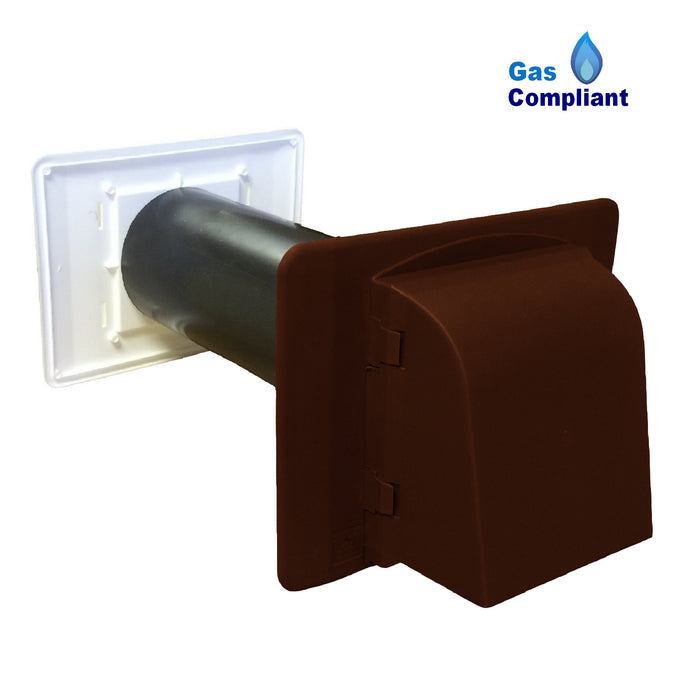 Cavity Core Vent & Cowl with Large Backplate for Gas Appliances