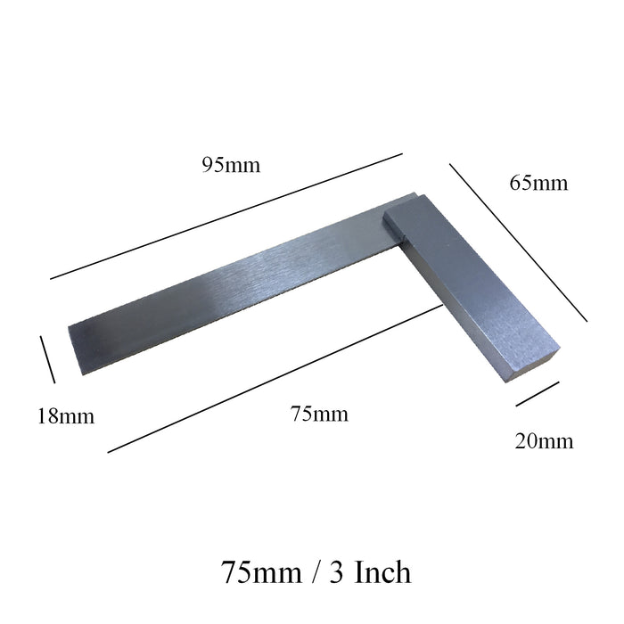 Engineers Metal Precision Set Squares BS Approved