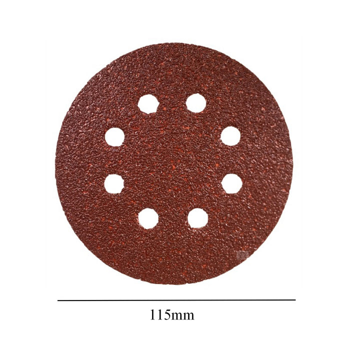 Punched Sanding Discs, Orbital Sander Pads 115mm, 125mm & 150mm