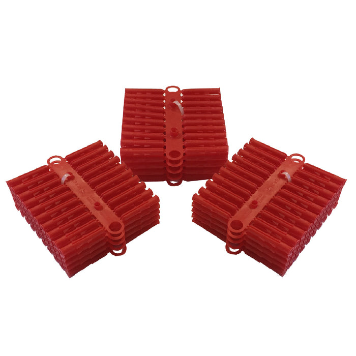 300 x Heavy Duty Red Wall Raw Plugs