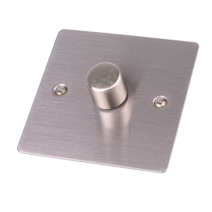 Electrical Flat Plate Satin Stainless Steel Sockets & Switches