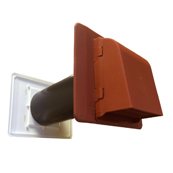 Cavity Core Vent & Cowl with Large Backplate for Gas Appliances