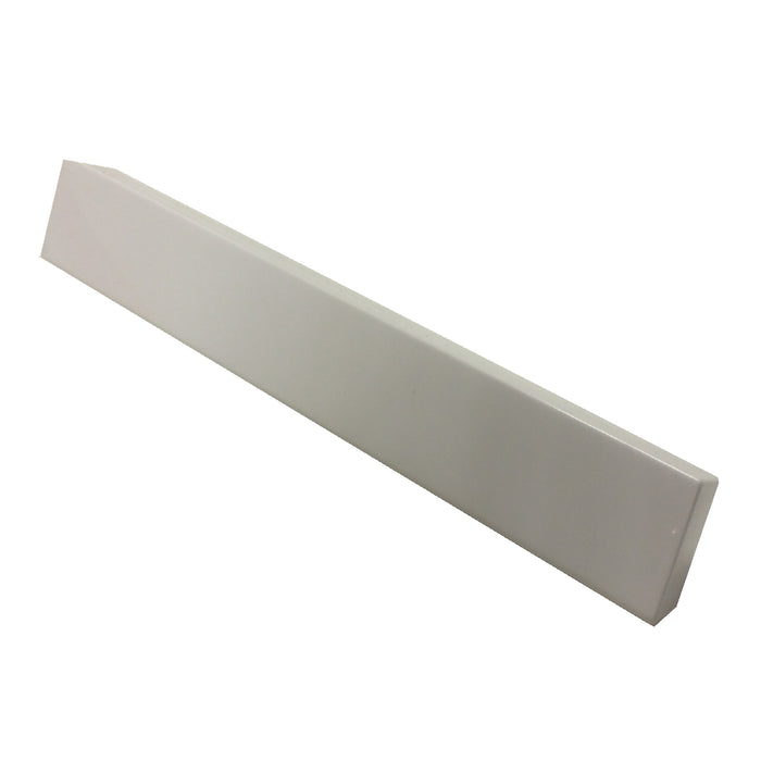 5 x Fascia Board Corner Joints White 300mm Square Edge Profile