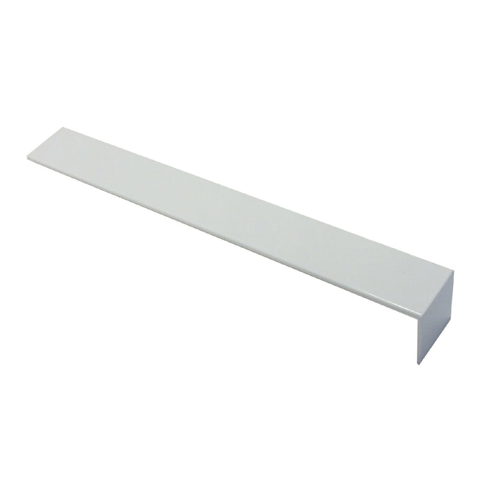 Fascia Board Straight Butt Joints White Square Edge Profile