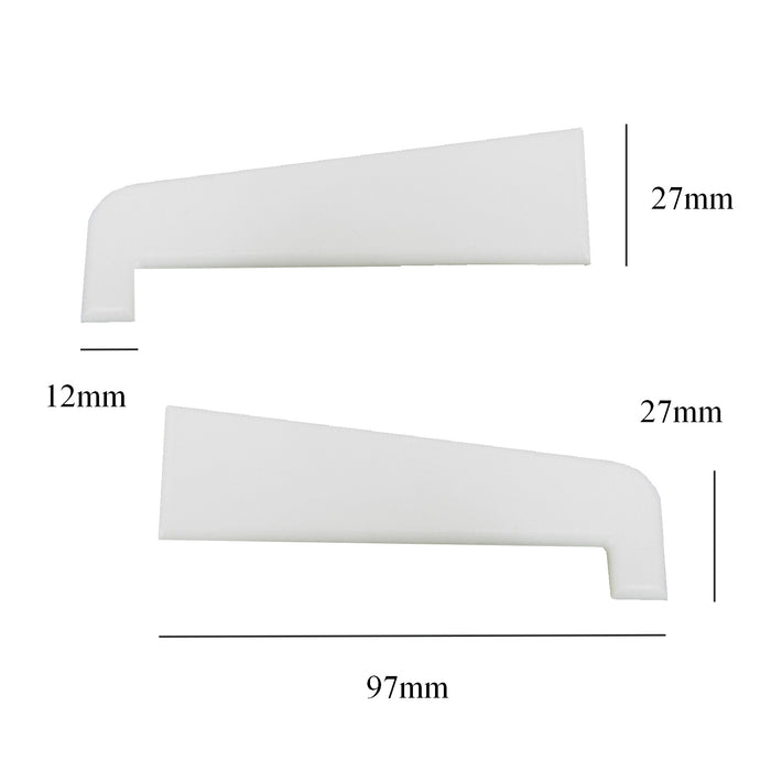 Window Cill End Caps fits 150mm Eurocell External Sills