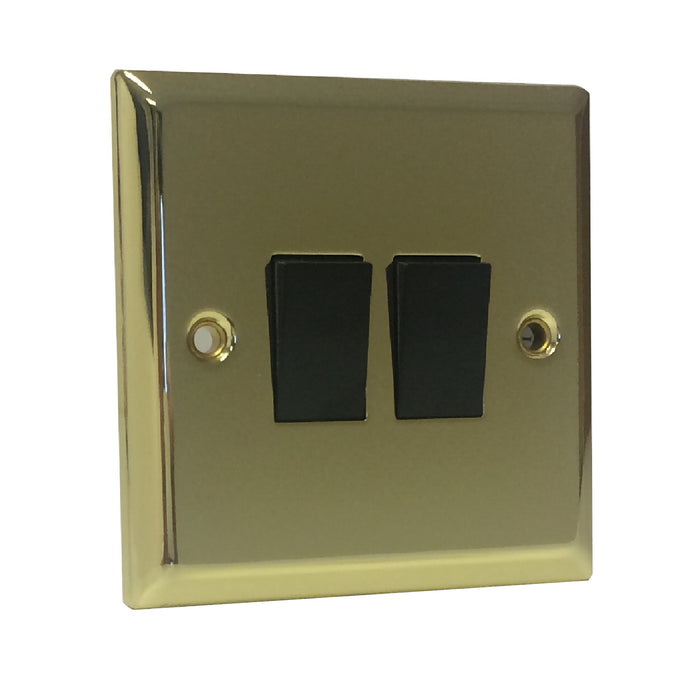 Victorian Brass Electrical Sockets & Switches