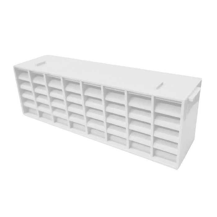 White Combination Air Brick Vents 9" x 3" for Air Flow Ventilation