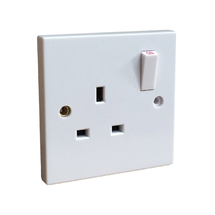 Electrical White Sockets & Switches