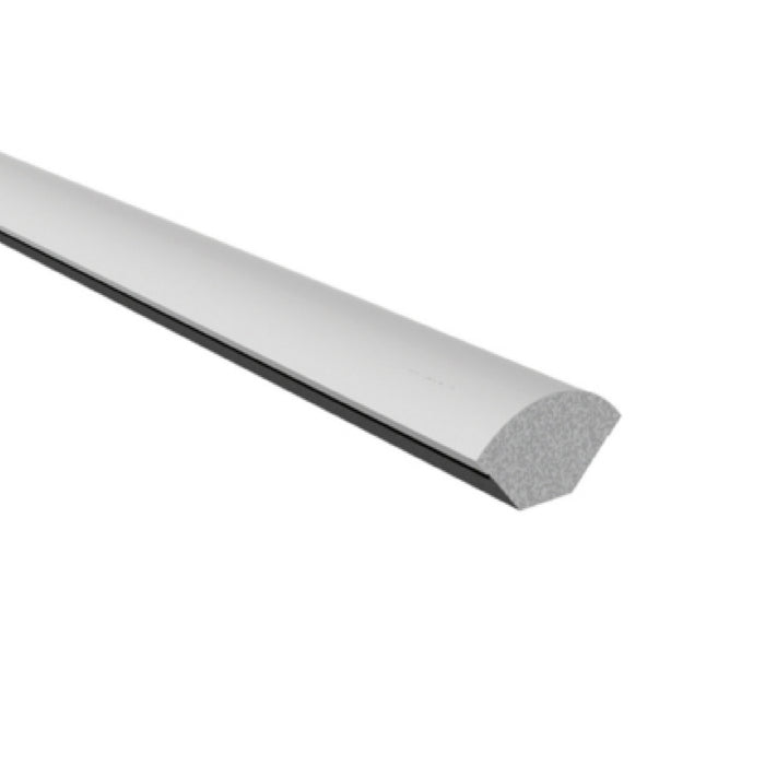 10 x White 19mm Quadrant UPVC Window Trim / 2.5 Metre Lengths