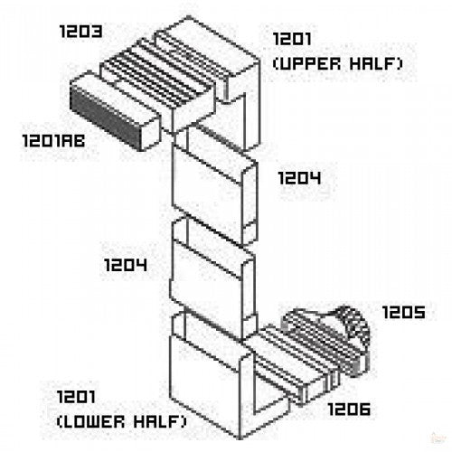 Horizontal Front Extension Sleeve for Underfloor Adjustable Telescopic vents