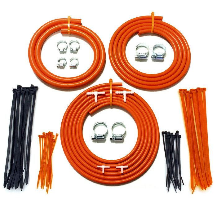 Universal Engine Bay Silicone Hose Dress Up Kit Colour Options