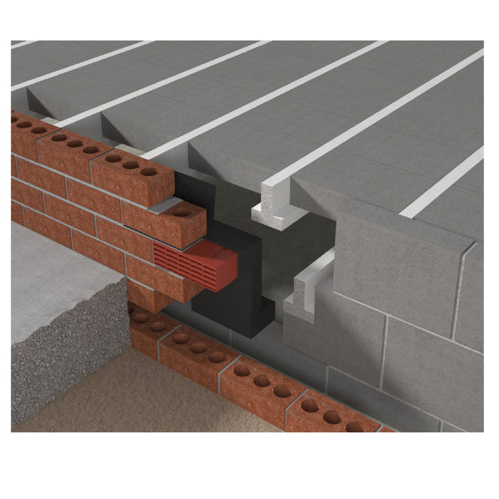 Telescopic Adjustable Underfloor Cavity Vent with Extensions & Air Brick